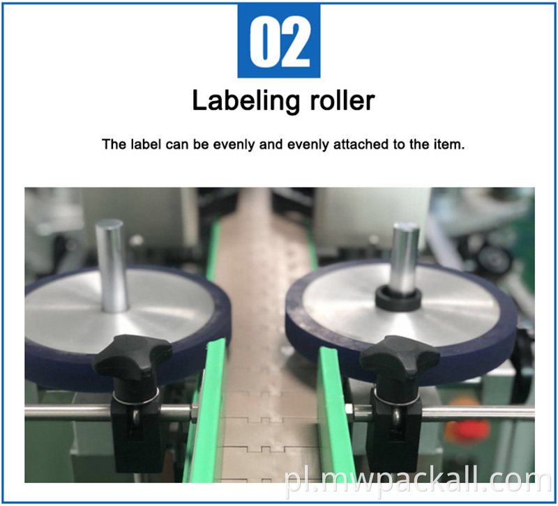 W pełni automatyczne dwie strony plastikowe urządzenie do etykietowania butelek /klejek podwójne boki etykieta maszyna